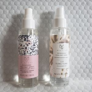 Mayim refreshing yoga mat spray 2 4oz bottles